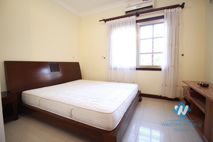 Charming house with small yard for rent in Ciputra, Block D, Tay Ho, Ha Noi